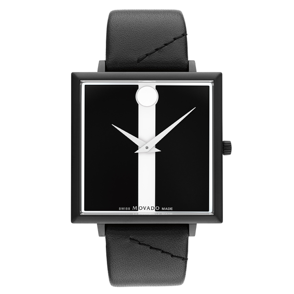 dong ho Carmen Herrera X Movado black white